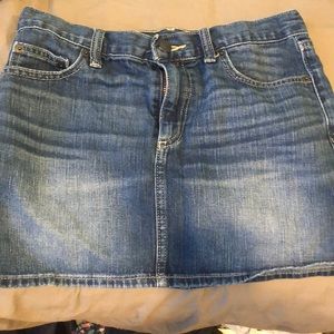 Denim skirt